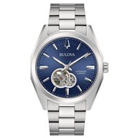 Orologio Bulova Uomo Surveyor Mecha in Acciaio 96A275